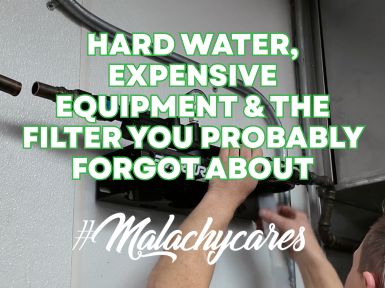 Hard Water, Expensive Equipment & the Filter You Probably Forgot About