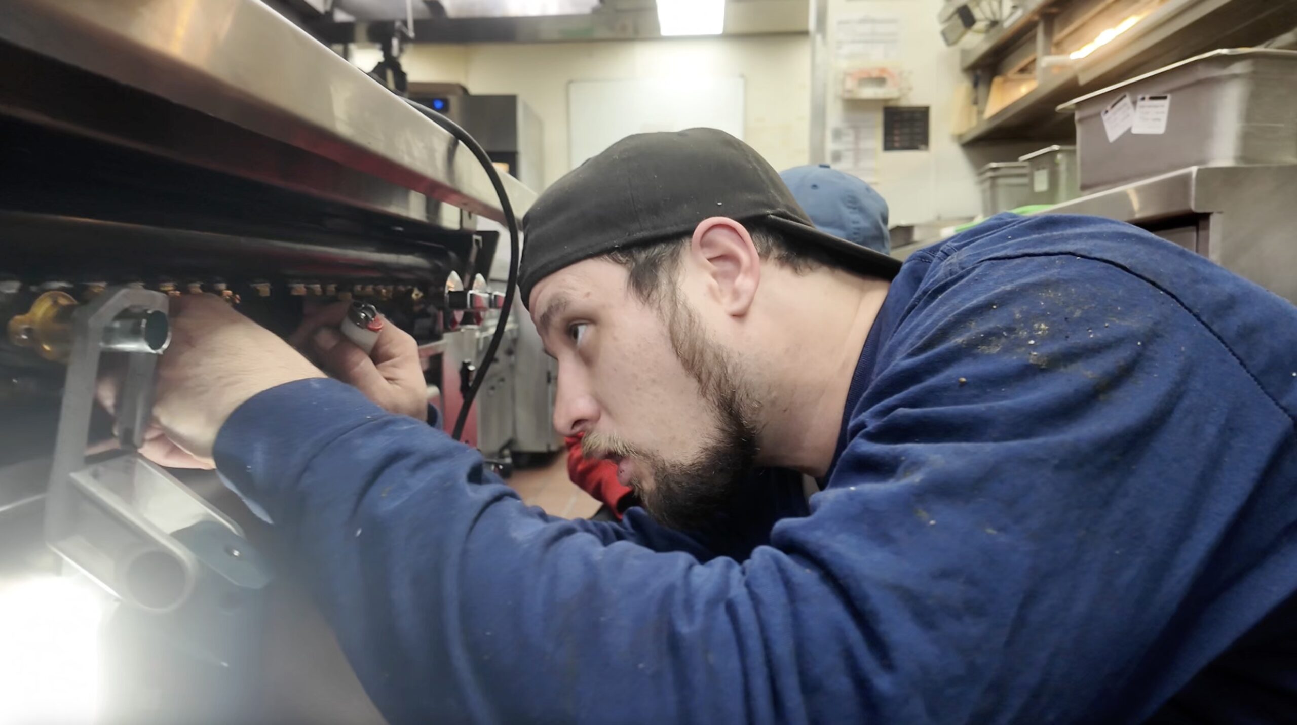 Malachy technician in the field
