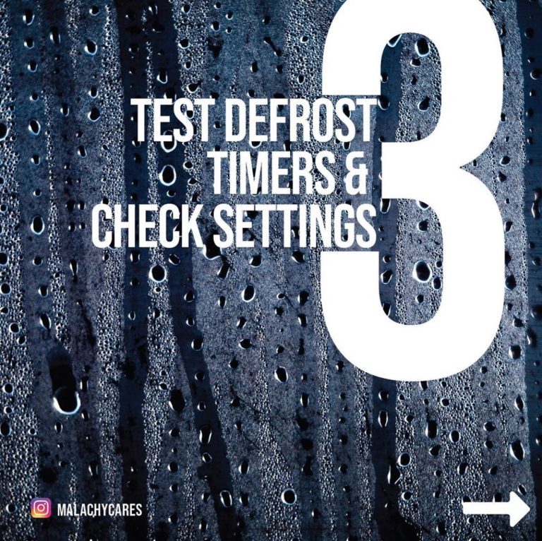Test Defrost Timers & Check Settings