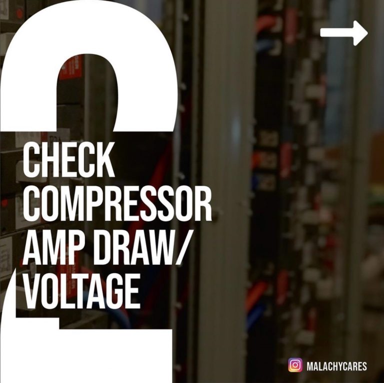Check Compressor Amp Draw/Voltage